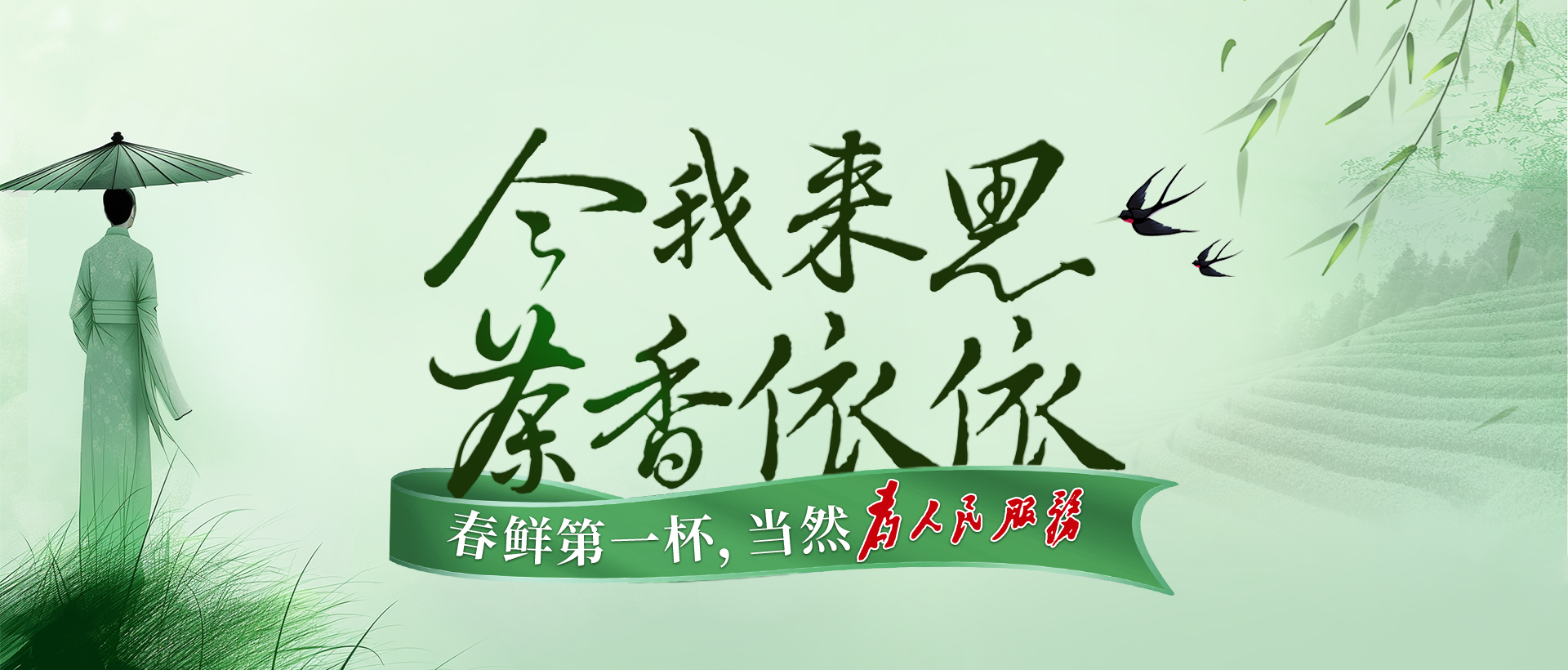 今我來(lái)思，茶香依依，湘豐春茶，爭(zhēng)鮮而來(lái)！